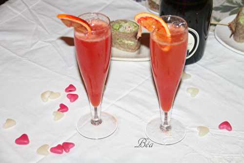 Cocktail pétillant campari et orange sanguine - Les petits plats de Béa