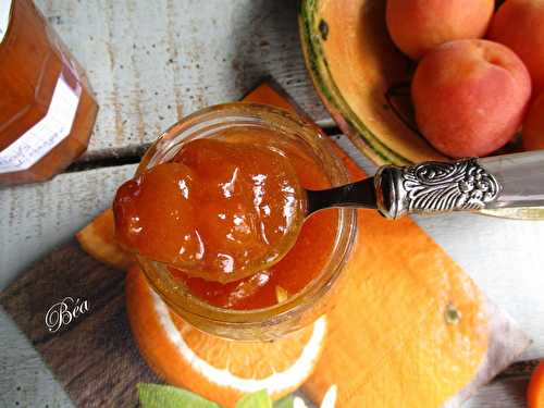 Confiture d'abricots à la cassonade et  à la fleur d'oranger