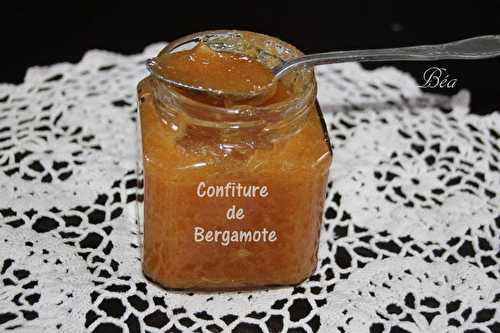 Confiture de bergamote