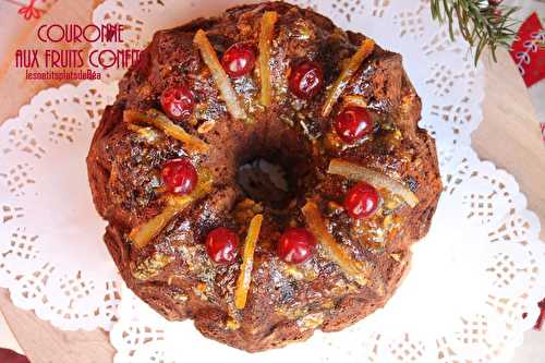 Couronne aux fruits confits