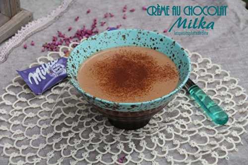 Crème au chocolat milka - Les petits plats de Béa