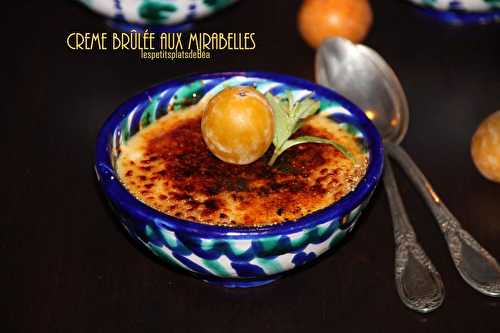 Crème brûlée aux mirabelles - balade lorraine à Nancy la place Stanislas