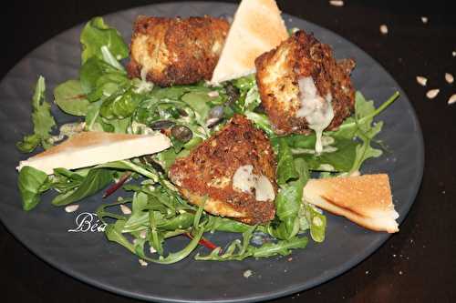 Croquettes de camembert aux graines - Balade normande à Honfleur