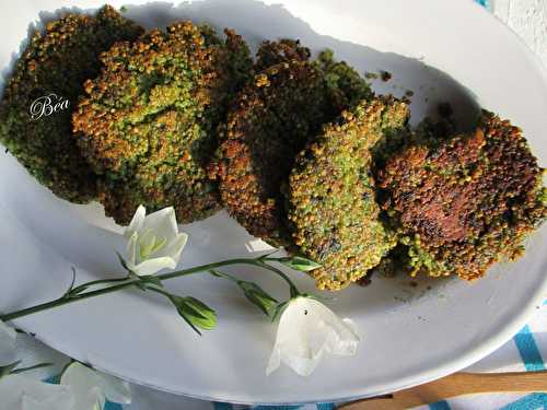 Croquettes de quinoa aux épinards - Les petits plats de Béa