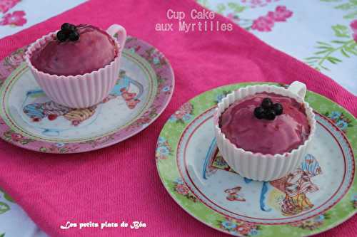 Cup cake aux myrtilles