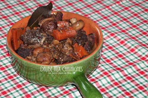 Daube aux châtaignes