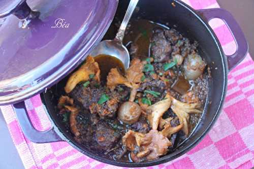 Daube aux girolles