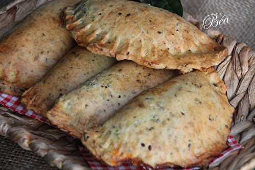 Empanadas à la riste d'aubergines et féta