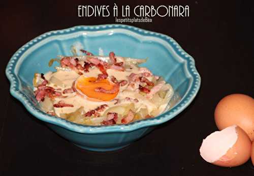 Endives à la carbonara