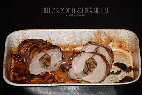 Filet mignon farci aux shiitakes