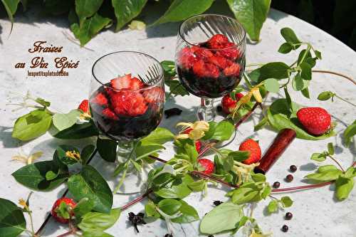 Fraises au vin