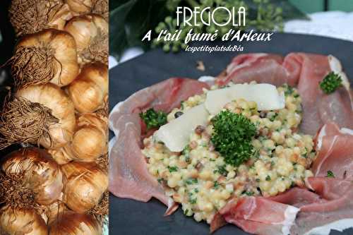 Fregola à l'ail fumé d'Arleux