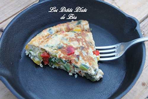 Frittata aux légumes d'été - Toscane (3) Florence