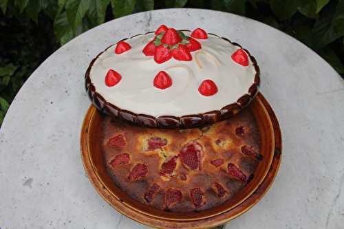 Gateau aux fraises