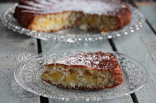 Gâteau coco ananas aux blancs d'oeufs