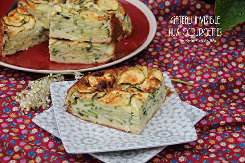 Gateau invisible aux courgettes