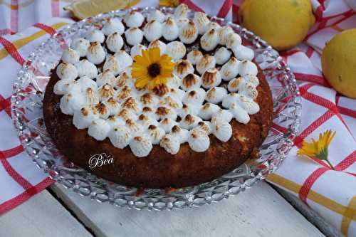 Gâteau meringué au citron