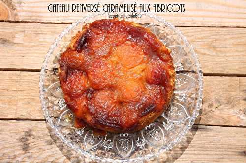 Gateau renversé caramélisé aux abricots