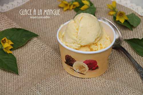 Glace à la mangue