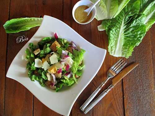 La salade Caesar "originelle" - Les petits plats de Béa