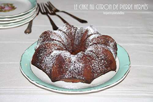 Le cake au citron de Pierre Hermé