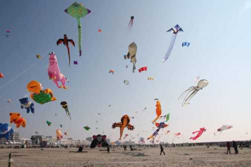 Le festival des cerfs-volants à Berck