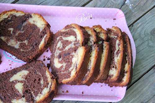 Le gateau marbré au chocolat de Jules et Zoé