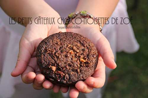 Les petits gâteaux choco-noisettes de Zoé