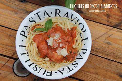 Linguines au thon albatros