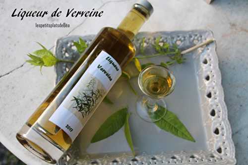 Liqueur de verveine citronnelle