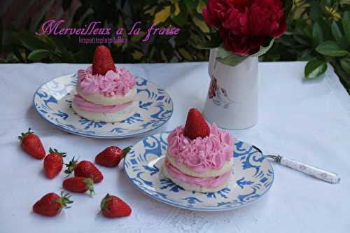 Merveilleux à la  fraise (revisité)
