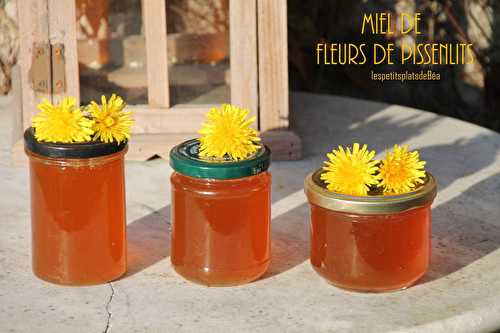 Miel de fleurs de pissenlit - Les petits plats de Béa
