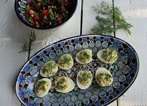 Oeufs mimosa à l'aneth (recette ouzbeke) - Samarcande (4) - le mausolée Al Boukhari