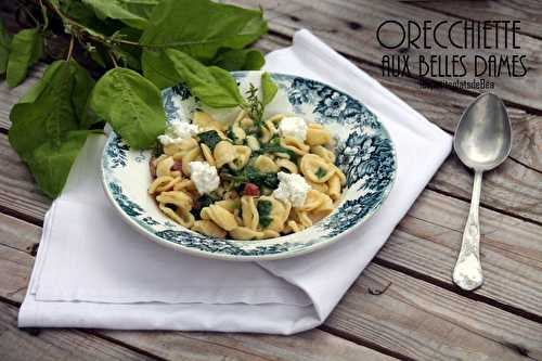 Orecchiette aux belles dames