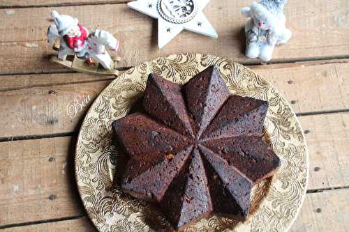 Pain d'épices au chocolat et aux oranges confites