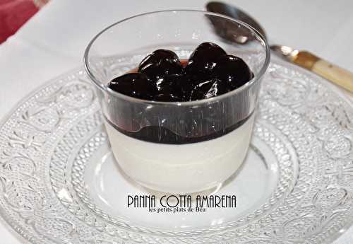 Panna cotta amarena - Italie Sorento et la baie de Naples