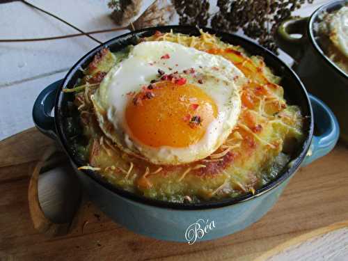 Parmentier de légumes à cheval