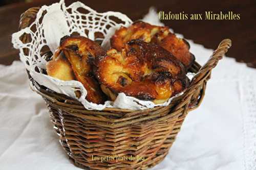 Petits clafoutis aux mirabelles et aux amandes