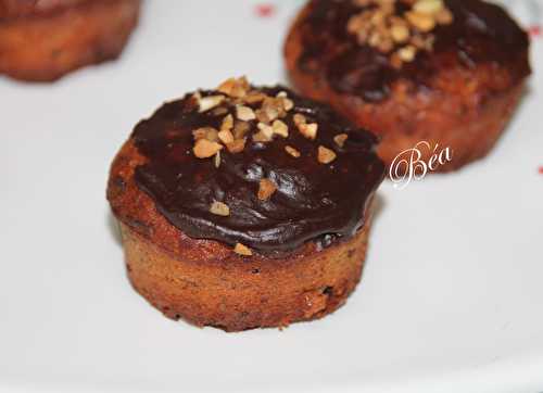 Petits gâteaux ricotta, noisette, chocolat