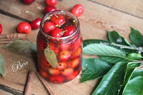 Pickles de cerises