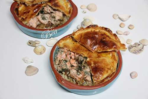 Pies au saumon  - Les petits plats de Béa
