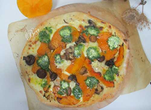 Pizza automnale et végétarienne - Les petits plats de Béa