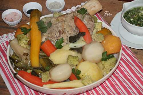 Pot au feu au jarret de veau