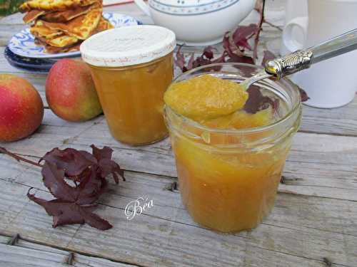 Pot de pommes au caramel beurre salé