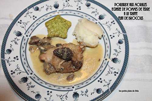Poularde aux morilles