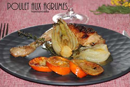 Poulet  aux agrumes