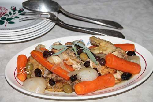 Poulet aux olives (version hivernale)