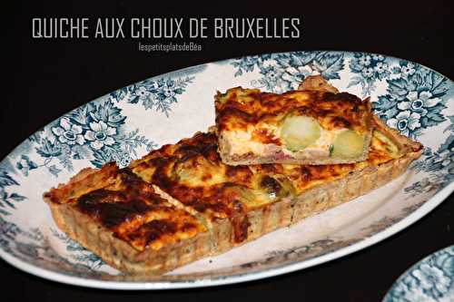 Quiche aux choux de Bruxelles