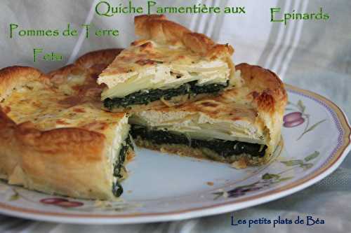 Quiche parmentière aux épinards