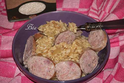 Risotto à l'andouille